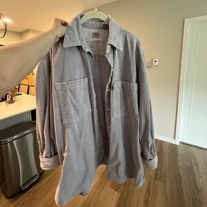 Levi's lavender Corduroy Shirt Jacket